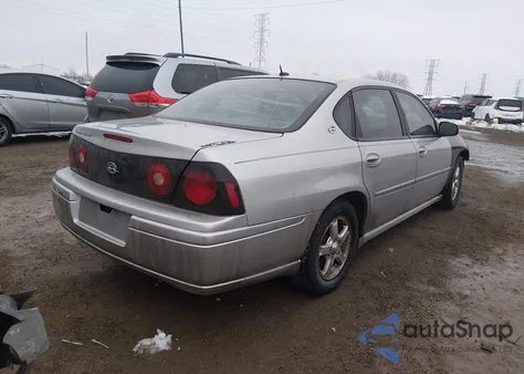 2005 Chevrolet Impala Ls из США, поврежденный, VIN 2G1WH52K959190420